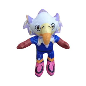 2026 World Cup USA Mascot Plush Toy - American Eagle Stuffed Animal in Blue Soccer Kit