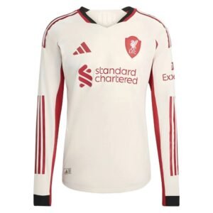 Liverpool Mens 25/26 Player Away Long Sleeve Jersey