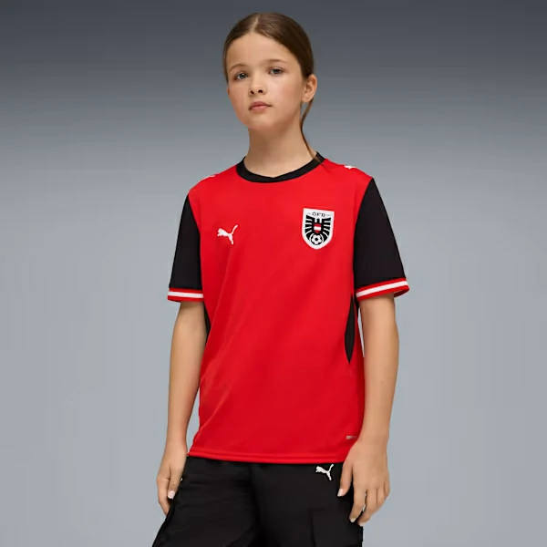 Austria 26 Home kids Jersey - Image 6