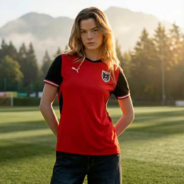 Austria 26 Home Women's Jersey - Image 7