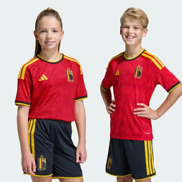 Belgium 26 Home kids Jersey - Image 6