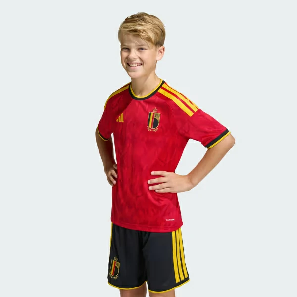 Belgium 26 Home kids Jersey - Image 3