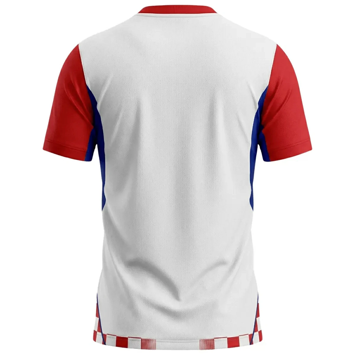 Back of Croatia player version football shirt 2026 ready for custom name and number printing.