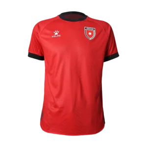 Front view of authentic Jordan 2026 World Cup away soccer jersey player version with slim fit design.