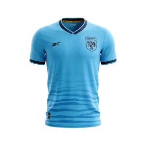 Front view of authentic Panama 2026 World Cup away soccer jersey player version with slim fit design.