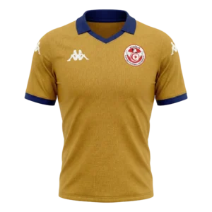 Front view of authentic Tunisia 2026 World Cup third soccer jersey player version with slim fit design.