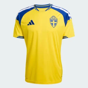 Front of Sweden 2026 World Cup fan version football shirt for wholesale.