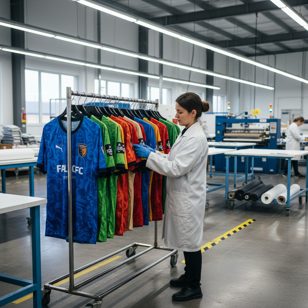 Custom Football Shirts Sublimation Jerseys Wholesale: Design to Delivery